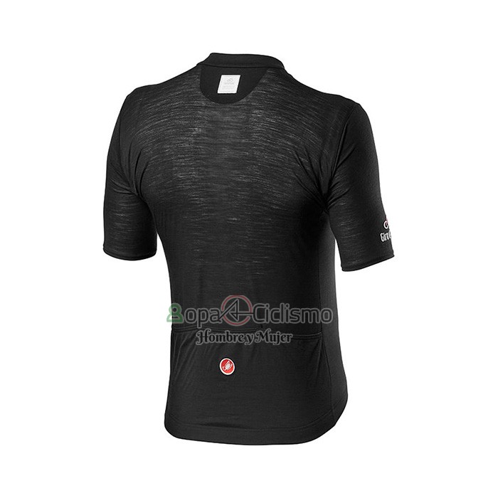 Giro d'Italia Ropa Ciclismo Culotte Corto 2022 Hombre Mangas Cortas Negro